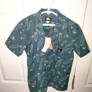 Brand New boys button up shirt